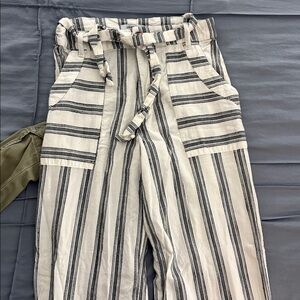O’Neill Striped High-Waisted Pants